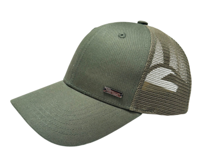 Basecap - gebogener Schirm mit Netz